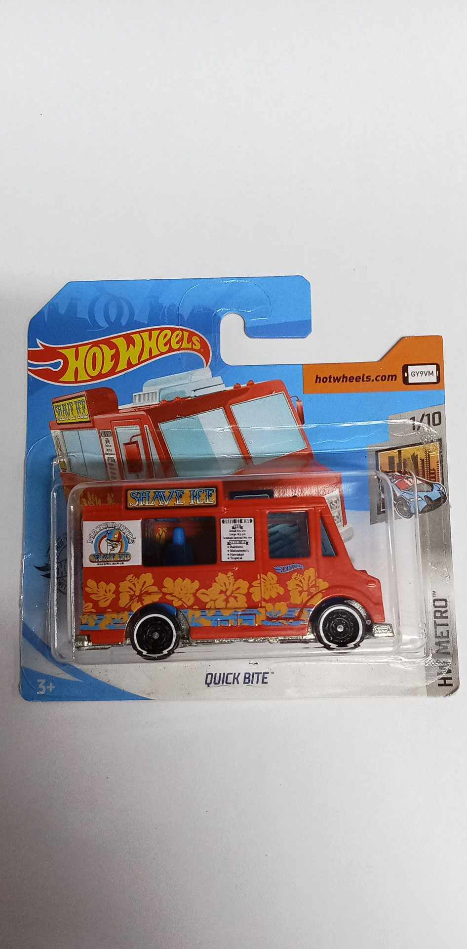 2019 Hot Wheels QUICK BITE – HW METRO 1/10 189/250 SHORT