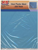 K & S Clear Plastic Sheets .030 in. pack of 2 (11-1306)