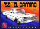 AMT 1959 CHEVY EL CAMINO (ORIGINAL ART SERIES) 1:25 SCALE MODEL KIT (amt1058)