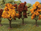 JTT Scenery Autumn Deciduous Trees 2" - 3" (10 Pieces) (92131)