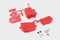 Kyosho Battery＆Receiver Box Set(F-Red/MP10/MP9) (IFF001KRB)