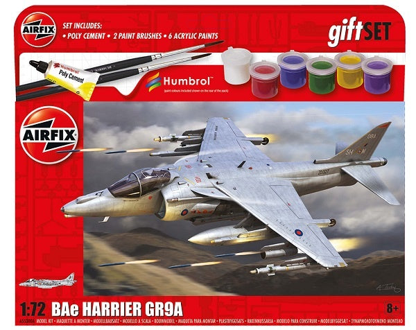 Airfix (A55300A) Gift Set - BAE Harrier GR.9A