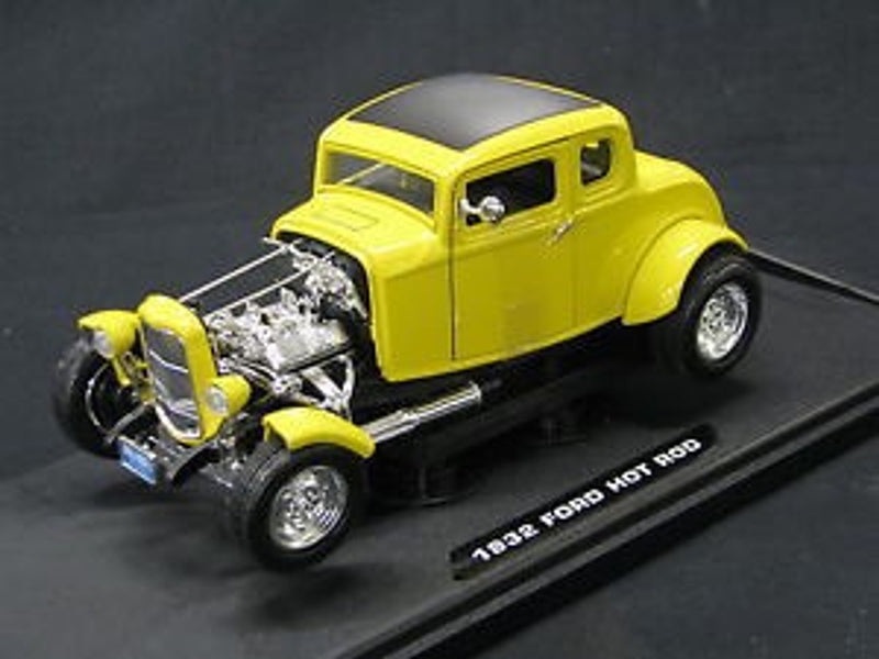 MotorMax -Ford Hot Rod 1932 yellow 1:18 Timeless legends (73172)