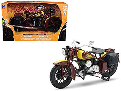 1/12 1934 Indian Sport Scout Brown