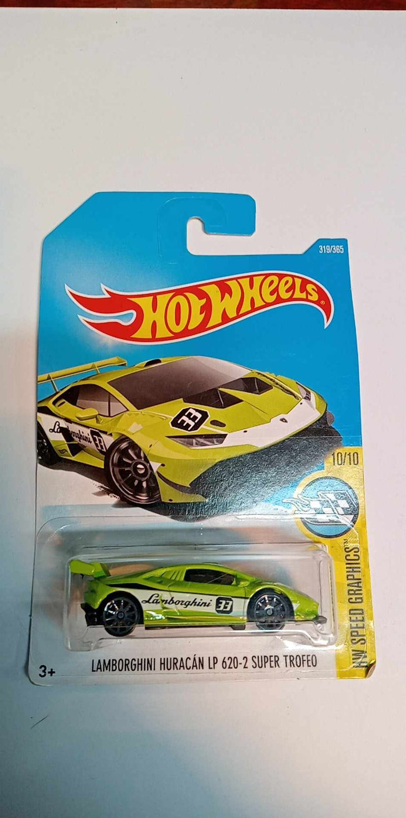 Hot Wheels LAMBORGHINI HURACAN LP 620-2 SUPER TROFEO green HW