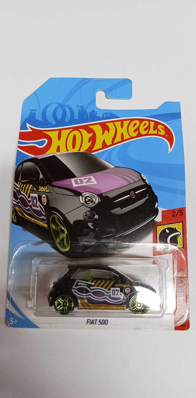 2018 Hot Wheels HW Daredevils 2/5 FIAT 500 (FRR83) – Extreme