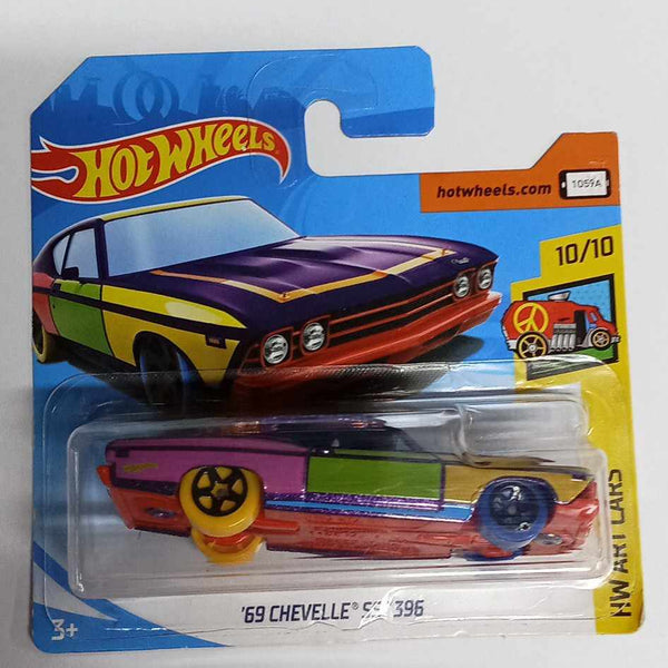 Hot Wheels 1969 Chevrolet Chevelle SS 396 HW Art Cars 10/10