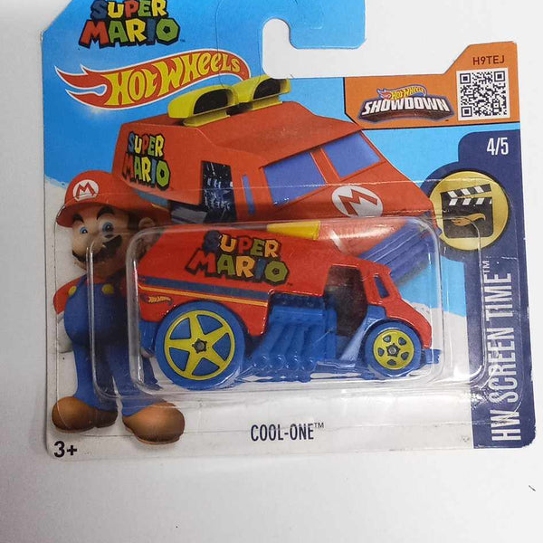 2016 Hot Wheels #224 HW Screen Time-Super Mario 4/5 COOL-ONE