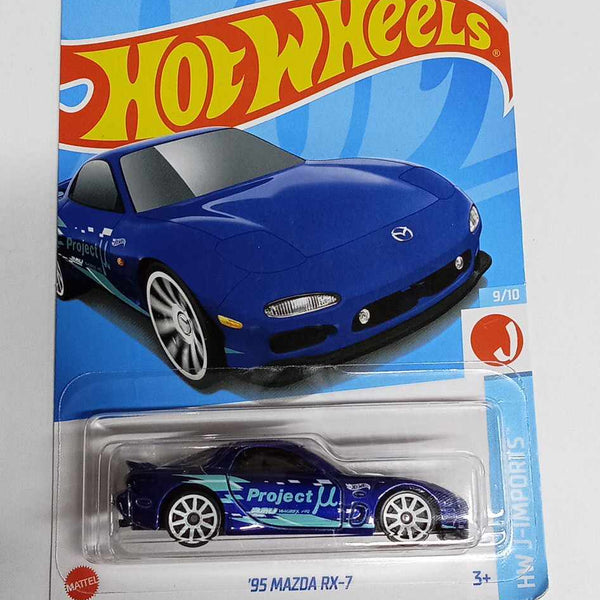 2024 Hot Wheels #170 - '95 Mazda RX7 -HW J-Imports #9 (HTD97