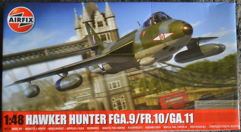 Airfix 1/48 Hawker Hunter FGA9/FR10/GA11