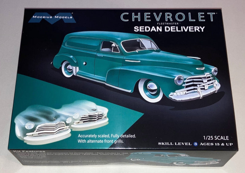 Moebius 1947 Chevy Fleetmaster Sedan Delivery 1:25 scale model car kit