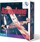 PLAYSTEM Rubber Band Aeroplane High Wing