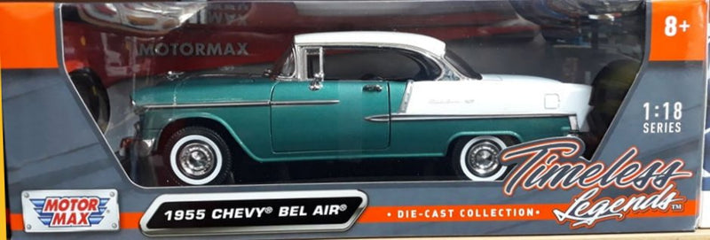 MotorMax 1:18th scale Diecast – 1955 Chevrolet Bel Air Hard Top
