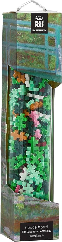 Inspired - Monet - The Japanese Footbridge – Plus Plus