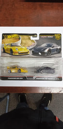 2024 Hot Wheels Premium 2 Pack Porsche 993 GT2 & 718 Cayman GT4 (HRR82)