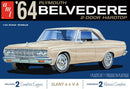 AMT 1/25 AMT 1964 PLYMOUTH BELVEDERE (W-SLANT 6 ENGINE) (AMT 1188)