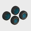 Arrma (Ara-1571) dBoots 'FORTRESS' Tire Set Glued (Blue) (2 Pairs) 1/16 ARRMA Mojave Grom