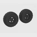 DBOOTS 'FORTRESS SC' Tire Set Glued (Black) (2pcs) Senton Fury 223S by ARRMA