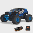 1/10 GORGON 2WD RTR Brushed Monster Truck (Battery & Charger Included), Blue by ARRMA