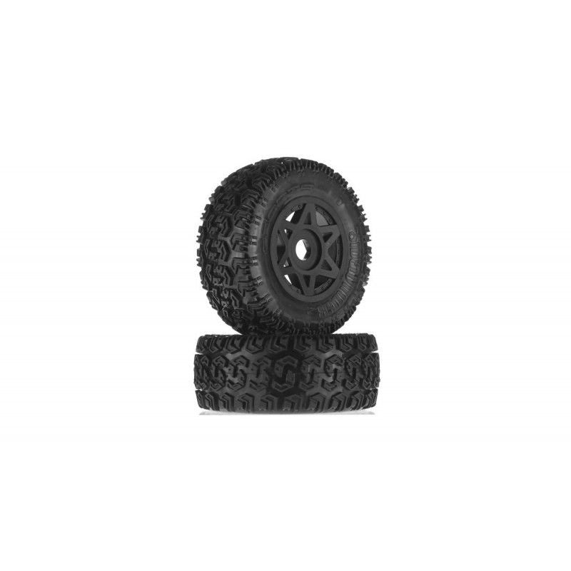 ARRMA  Dboots Sidewinder 2 6S Senton Glued Black (AR550003)