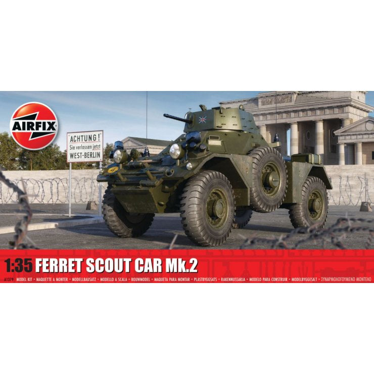 Airfix Ferret Scout Car Mk.2 1/35 Model Kit - (A1379)