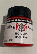Bottle Acryl: Bright Red