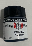 Bottle Acryl: MattBlack 22ml