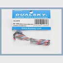 Dualsky Servo Extension Lead, 450mm, Heavy Duty Twisted suit JR, Futaba, Hitec With Saftey Clip, SE-450