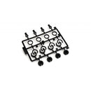 Shock End, Spr Cup, Spr Clip Set: 1:10 2wd All