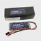 Gens Ace 6.0V 1700mAh 2/3A x 5 NiMh Flat RX Battery Pack with Dual JR-JST Plug 125g