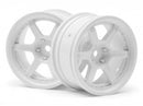 HPI Racing HRE C106 WHEEL 26MM WHITE (6MM OFFSET/2PCS) (HP 112813)