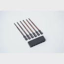 Hex Wrench Tip Set 1.5, 2.0, 2.5, 3,0, 2.0B & 2.5B 1/4in Drive Hex by Koswork