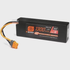 Spektrum (Spmx1089) 11.1V 1300mAh 3S 30C Smart G2 LiPo Battery: IC2 Connector Mojave Typhon Grom BLX Upgrade by Spektrum