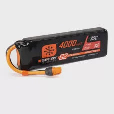 4000mAh 3S 11.1V Smart G2 LiPo Battery 30C; IC3 by Spektrum