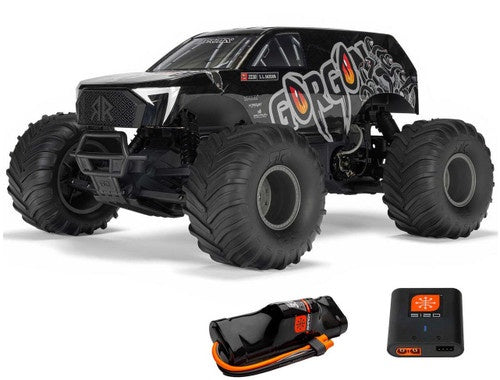 Arrma 1/10 GORGON 2WD RTR Brushed Monster Truck GunMetal