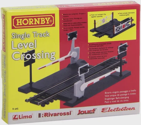 Hornby Single Track Level Crossing