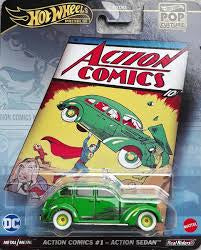 hot wheels premium action comics