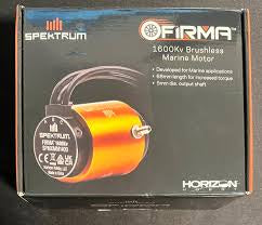 Spektrum SPMXMM1400 Firma 1600KV Brushless Marine Motor