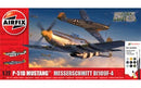 P-51D Mustang vs Bf109F-4 Dogfight Double