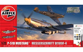 P-51D Mustang vs Bf109F-4 Dogfight Double