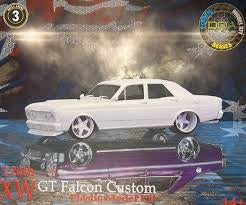 1:24 Ford Falcon XW GT Custom Sedan Plastic Model Kit
