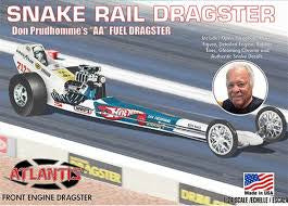Atlantis 1/24 Snake Rail Dragster, Don Prudhomme's AA Fuel Dragster (ALM5694)