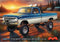MOE 2567 Moebius 1/25 1971 Ford F250 Custom 4x4 "Lifted"