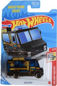 HOT WHEELS 2021 QUICK BITE, NEW YEAR 2021, BLACK,