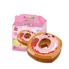 doughnut qman build and fun sweetie story- strawberry doughnut