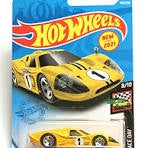 Hotwheels '67 Ford GT 40 Mk IV - HW Race Day 8/10 [Yellow] 106/250