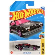 2025 hot wheels dmc delorean hw art cars (HYW88)