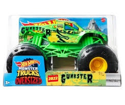 hot wheels monster trucks oversized gunkster