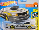 2018 Hot Wheels 5/10 HW Speed Graphics '10 Pro Stock Camaro Gray short card