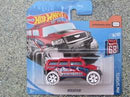 Hot Wheels rockster hw sports red short card